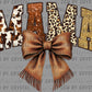 Mama Western Rodeo Ready to Press Transfer DTF Transfer Sublimation Transfer