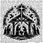 Manger Luke 2 Jesus Christian Ready to Press Transfer DTF Transfer Sublimation Transfer