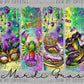 Mardi Gras Ready to Press Transfer DTF Transfer Sublimation Transfer