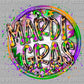 Mardi Gras Ready to Press Transfer DTF Transfer Sublimation Transfer