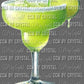 Margarita Fiesta Cinco de Mayo Pocket Ready to Press Transfer DTF Transfer Sublimation Transfer