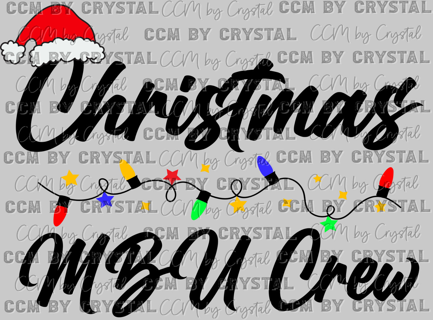 Christmas Mother Baby Unit MBU Crew Ready to Press Transfer DTF Transfer Sublimation Transfer