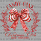 Christmas Candy Cane Club Ready to Press Transfer DTF Transfer Sublimation Transfer