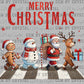 Merry Christmas Santa and Friends Ready to Press Transfer DTF Transfer