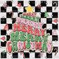 Merry Christmas Tree Ready to Press Transfer