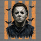 Jumpsuit Mask Halloween Ready to Press DTF Transfers Sublimation Transfers