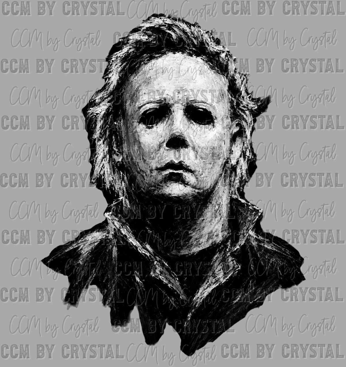 Horror Jumpsuit Mask Halloween Ready to Press DTF Transfers