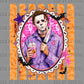 Bright Color Horror Jumpsuit Mask Halloween Ready to Press DTF Transfers Sublimation Transfers