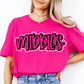 Middies Doodle Mascot Ready to Press Transfer DTF Transfer Sublimation Transfer