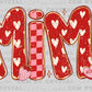 Mimi Valentines Day Ready to Press DTF Transfers Sublimation Transfers