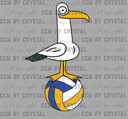 Pocket Mine Mine Mine Volleyball BirdsReady to Press DTF Transfers Sublimation Transfers