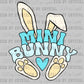 Easter Mini Bunny Ready to Press Transfer