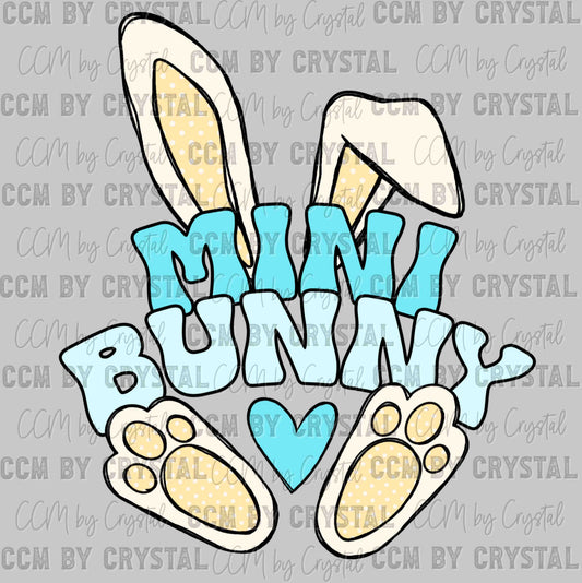 Easter Mini Bunny Ready to Press Transfer