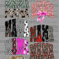 Pre-Made MAMA GANG Sheet 60" DTF Gang Sheet