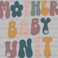 Mother baby Unit Ready to Press Transfer DTF Transfer Sublimation Transfer