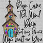 My House Was Built on You Faith Christian Ready to Press DTF Transfer Sublimation Transfer
