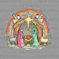 Nativity Christmas Ready to Press Instant Peel DTF Transfers Sublimation Transfers