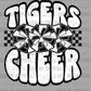 Tigers Cheer DTF Transfer Sublimation Transfer