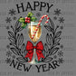 Happy New Year Ready to Press Transfer DTF Transfer Sublimation Transfer