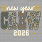 New Year Crew Camo 2026 Ready to Press Instant Peel DTF Transfers