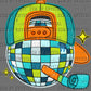 New Year Disco Ball Boy Ready to Press Transfer DTF Transfer Sublimation Transfer