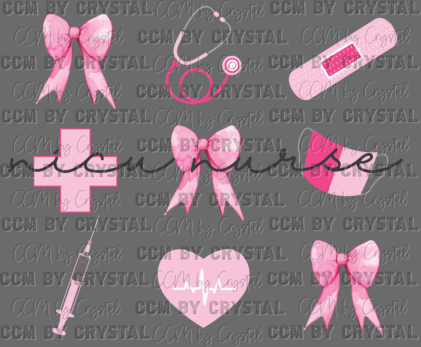Nicu Nurse Ready to Press Transfer DTF Transfer Sublimation Transfer