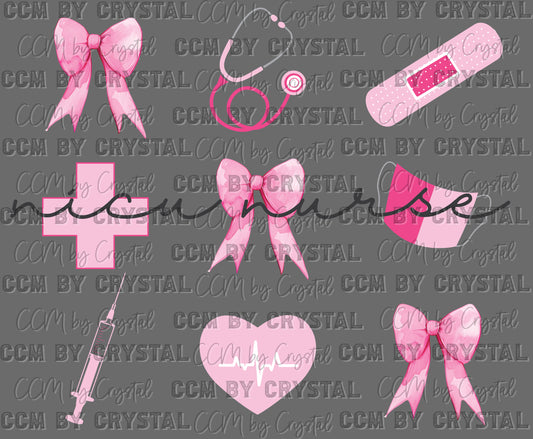 Nicu Nurse Ready to Press Transfer DTF Transfer Sublimation Transfer