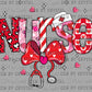 Nurse Valentines Day Ready to Press Transfer DTF Transfer Sublimation Transfer