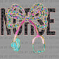 Nurse Floral Stethoscope Ready to Press Transfer DTF Transfer Sublimation Transfer