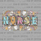 Retro Nurse Ready to Press Transfer DTF Transfer Sublimation Transfer