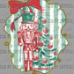 Christmas Nutcracker Faux Fake Glitter Ready to Press Transfer Instant Peel DTF Transfer Sublimation Transfer