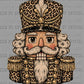 Leopard Nutcracker Christmas Ready to Press DTF Transfers Sublimation Transfers