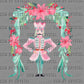 Nutcracker Floral Christmas UV Transfer Ready to Apply