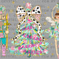 Nutcrackers Ballerinas Christmas Trees Ready to Press Transfer DTF Transfer Sublimation Transfer