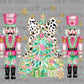 Nutcrackers Christmas Trees Ready to Press Transfer DTF Transfer Sublimation Transfer