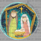 Oh Come Let Us Adore Him Manger Jesus Christmas Ready to Press Transfer DTF Transfer Sublimation Transfer