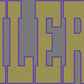 Oilers 11" Wide 2- Color Spangle Transfer