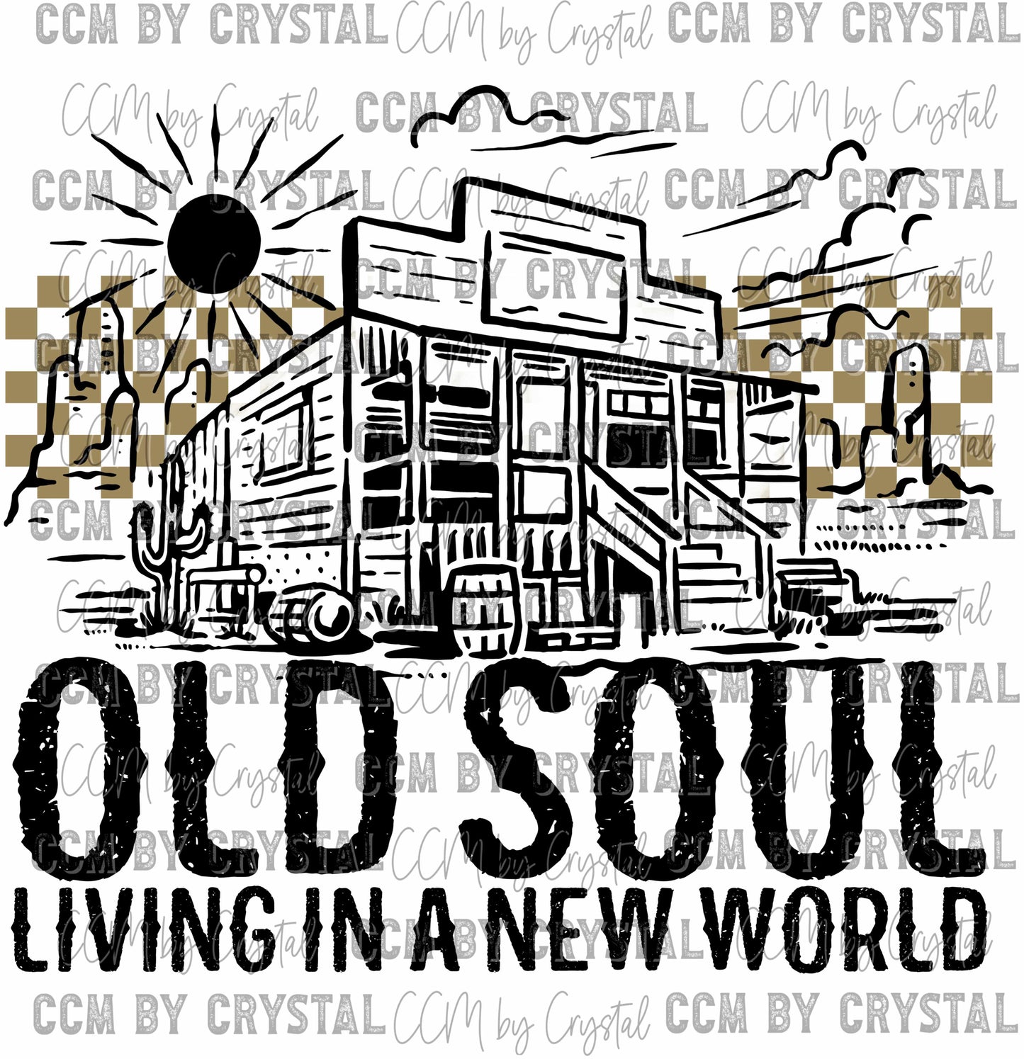Old Soul Living In A New World Ready to Press Transfer