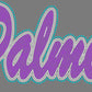 Palmer Approximately 11" wide 3 Color Spangle Transfer