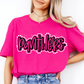 Panthers Doodle Mascot Ready to Press Transfer DTF Transfer Sublimation Transfer