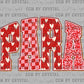 Para Valentines Day Ready to Press Instant Peel DTF Transfers Sublimation Transfers