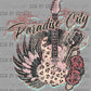 Paradise City Ready to Press Transfer DTF Transfer Sublimation Transfer