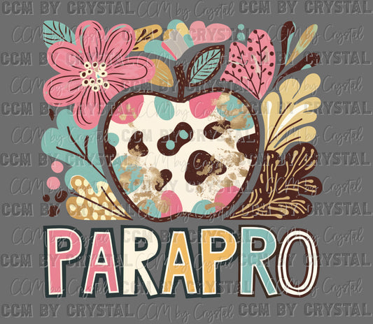 ParaPro School Ready to Press Transfer DTF Transfer Sublimation Transfer