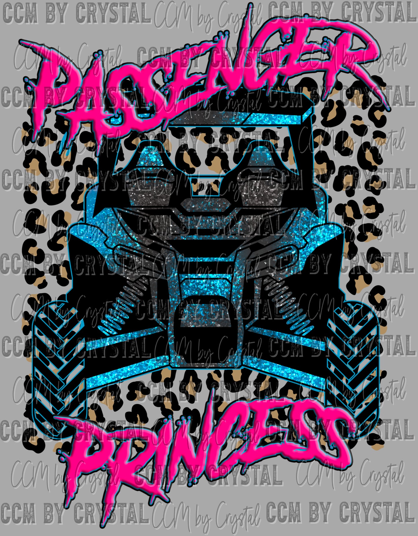 Passenger Princess Ready to Press Transfer DTF Transfer Sublimation Transfer