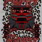Passenger Princess Red ATV Ready to Press Transfer DTF Transfer Sublimation Transfer