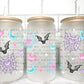 Pastel Halloween UV Transfer 16oz Libby Glass Can Wrap Ready to Apply