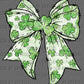 St. Patrick's Day Bow Clovers Ready to Press Transfer DTF Transfer Sublimation Transfer