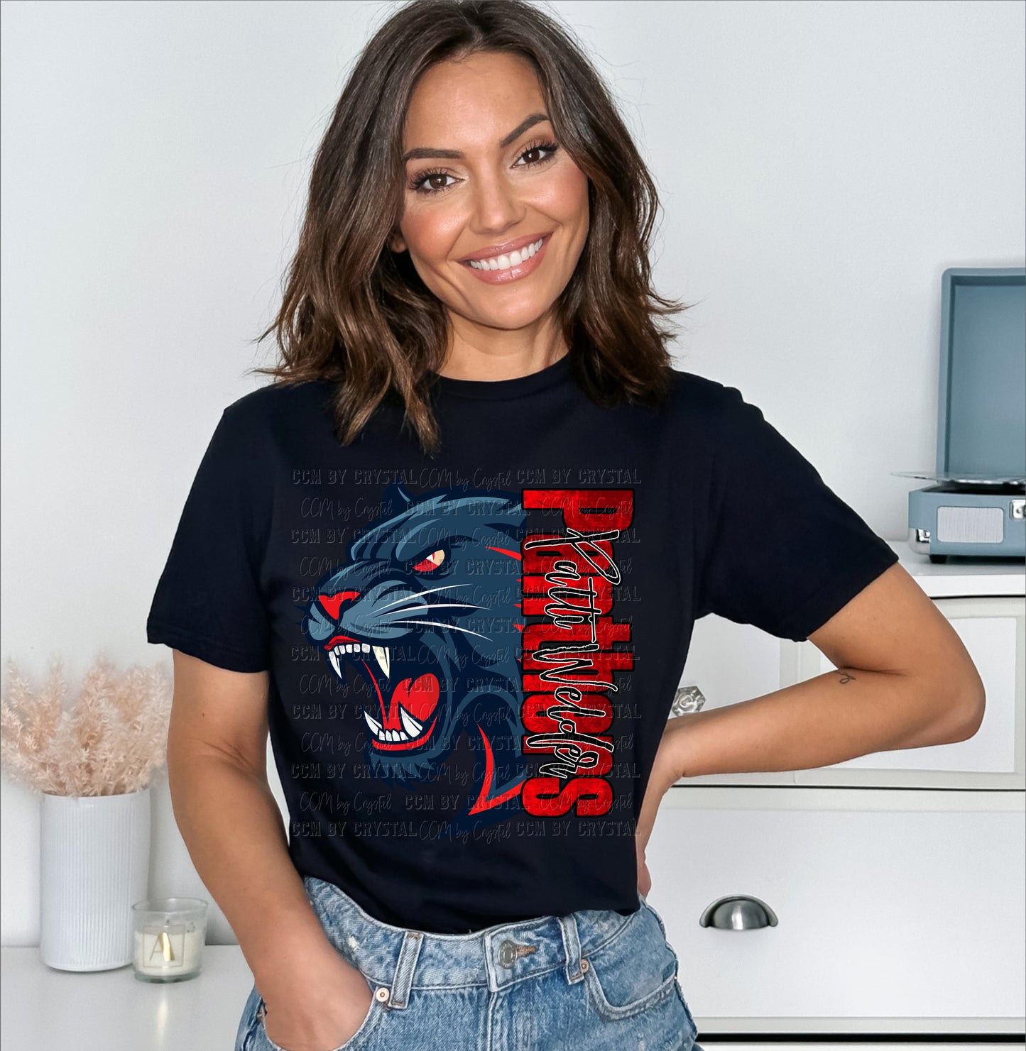 Victoria Patti Welder Panthers T-Shirt