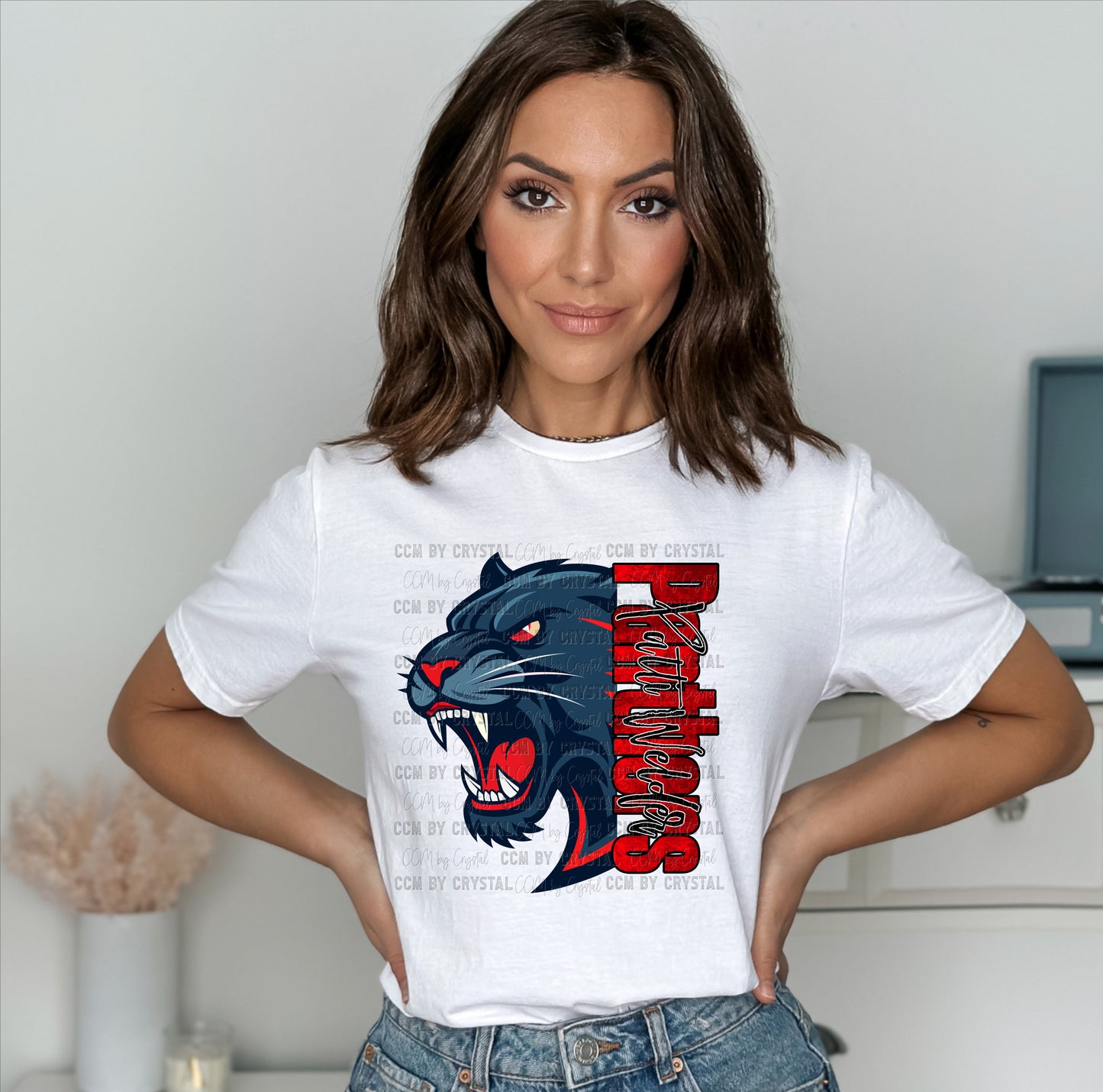 Victoria Patti Welder Panthers T-Shirt