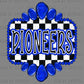 Pioneers Concho Blue Ready to Press Transfer DTF Transfer Sublimation Transfer